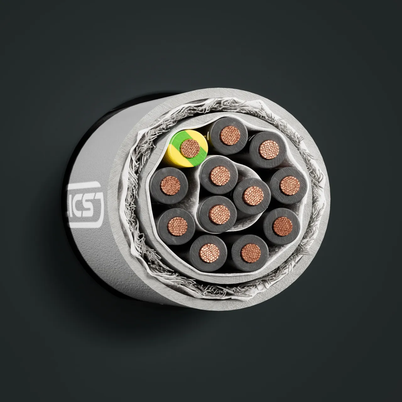 Cable: FLEXICS® CHAIN 11C: cross-section