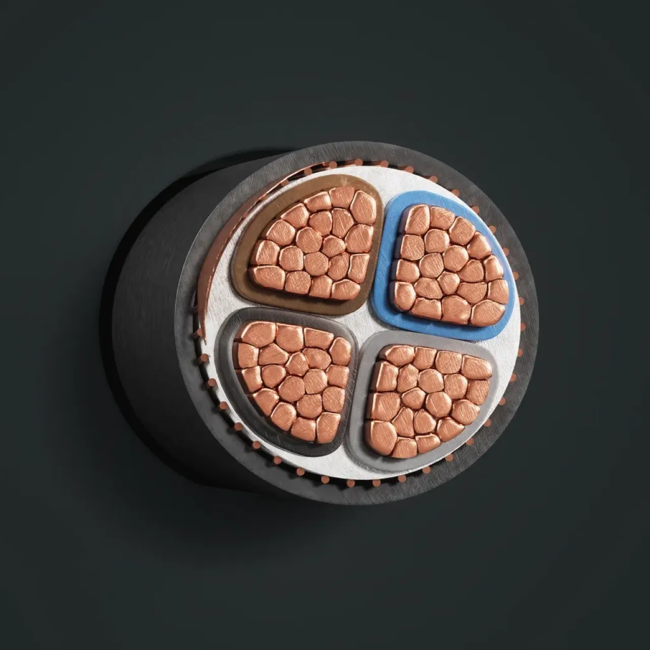 Cable: N2XCH: cross-section