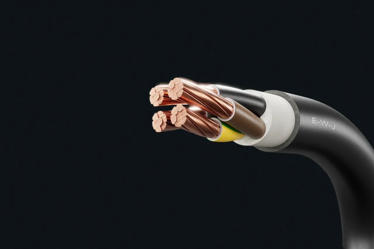 Cable image - E-YY-J or E-YY-O