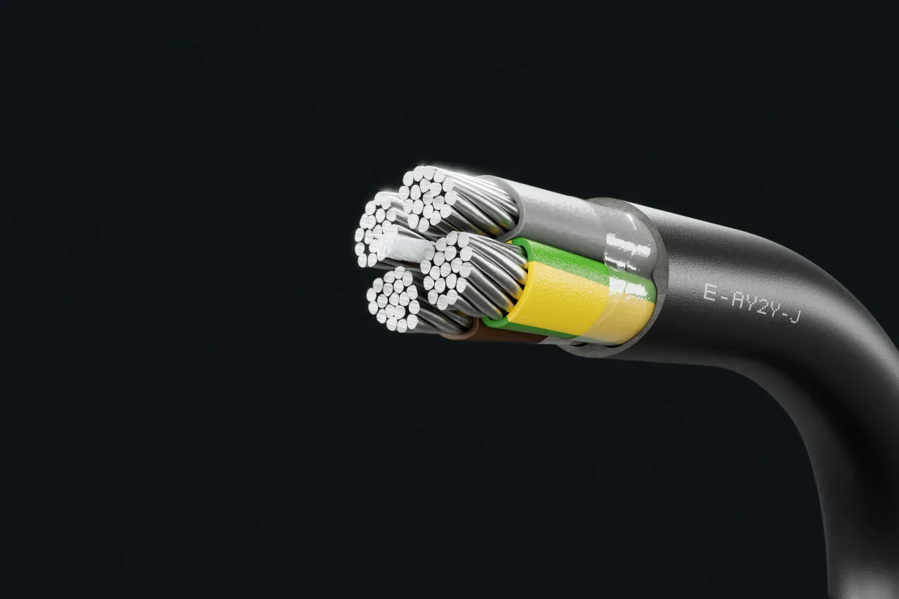 Cable image - E-AY2Y-J or E-AY2Y-O