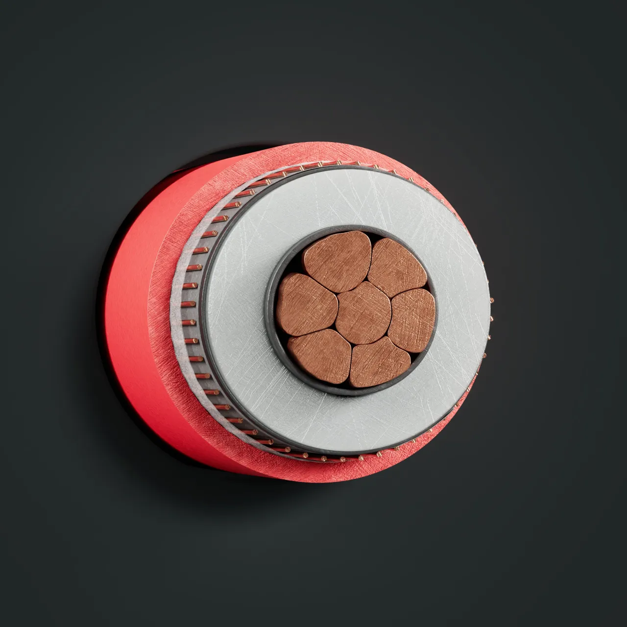 Cable: N2XSY 18/30 kV: cross-section