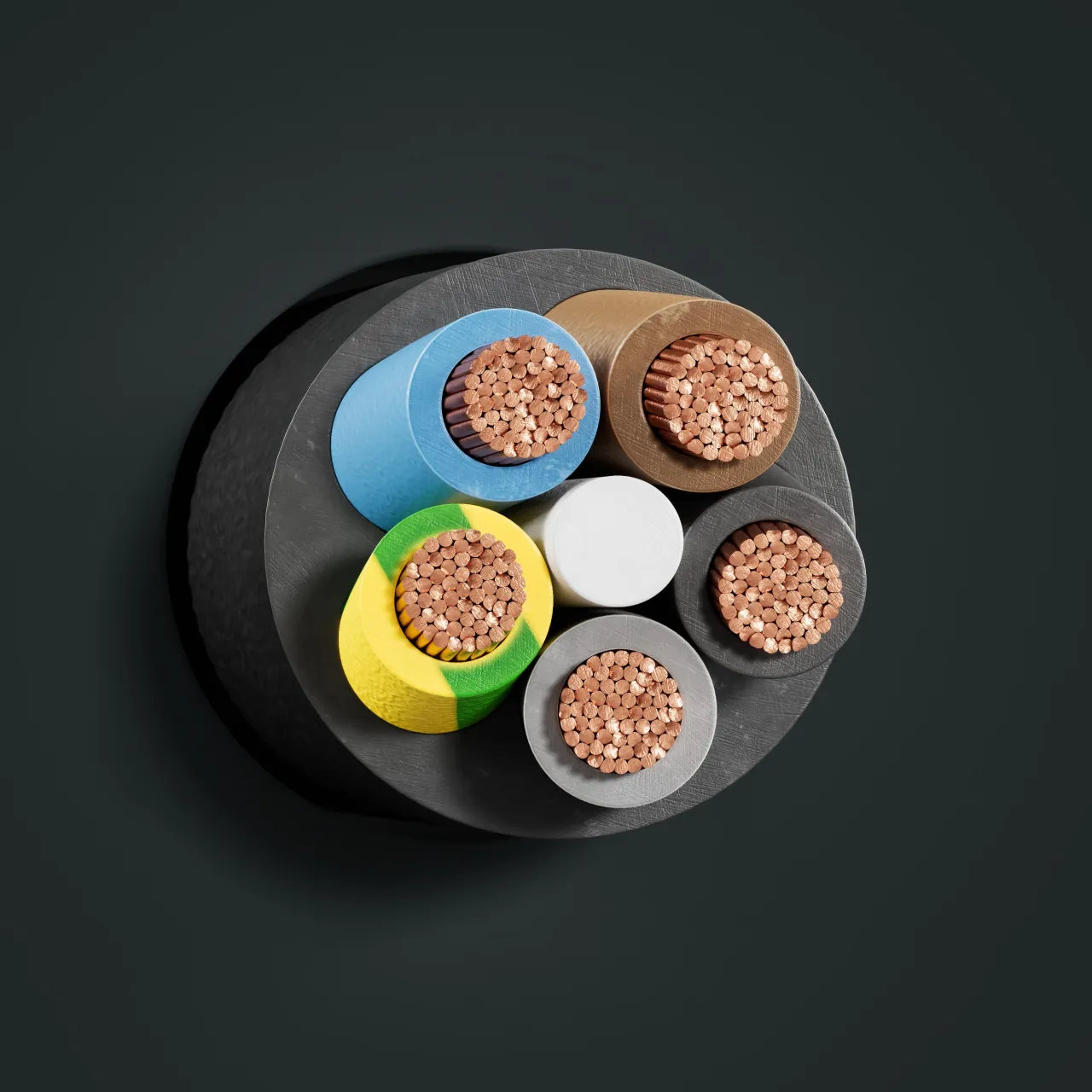 Cable: H05RR-F (GML): cross-section