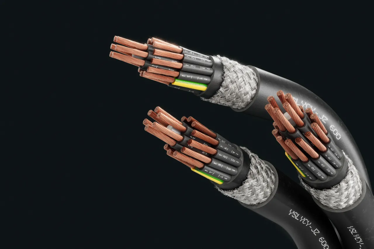 Cable image - YSLYCY-JZ 600 or YSLYCY-OZ 600