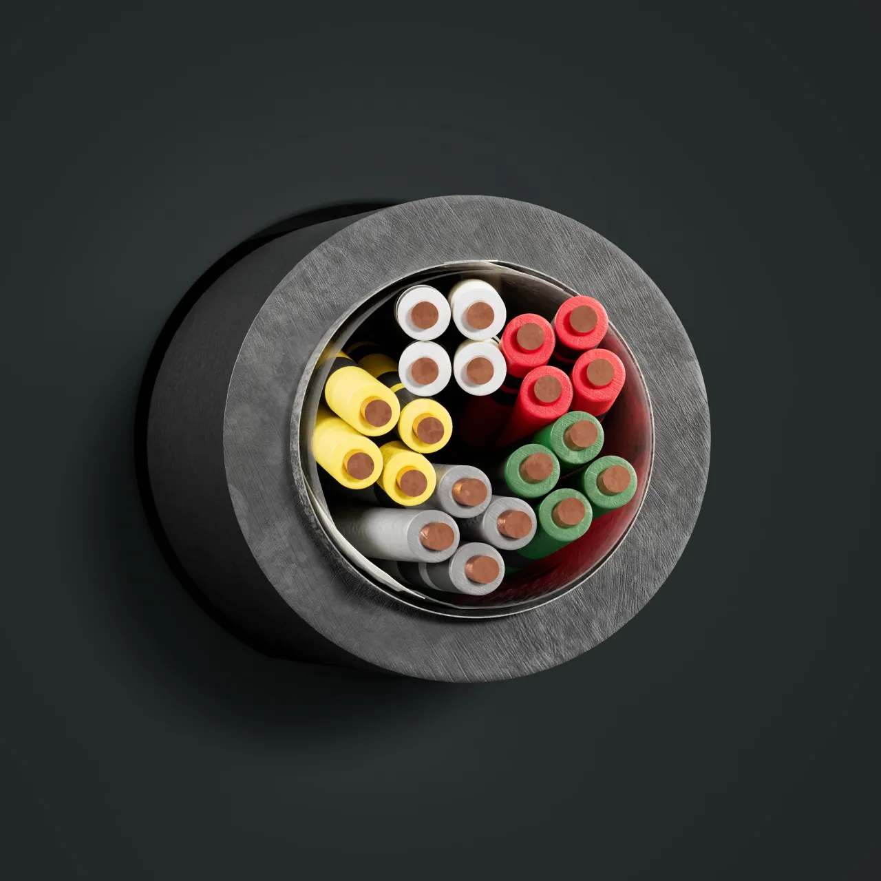 Kabelbild - A-2Y(L)2Y...St III Bd