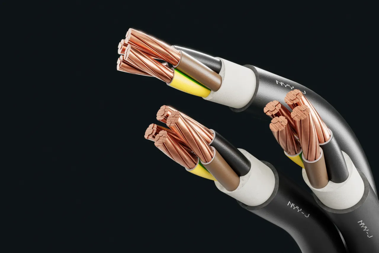 Cable image - NYY-J or NYY-O