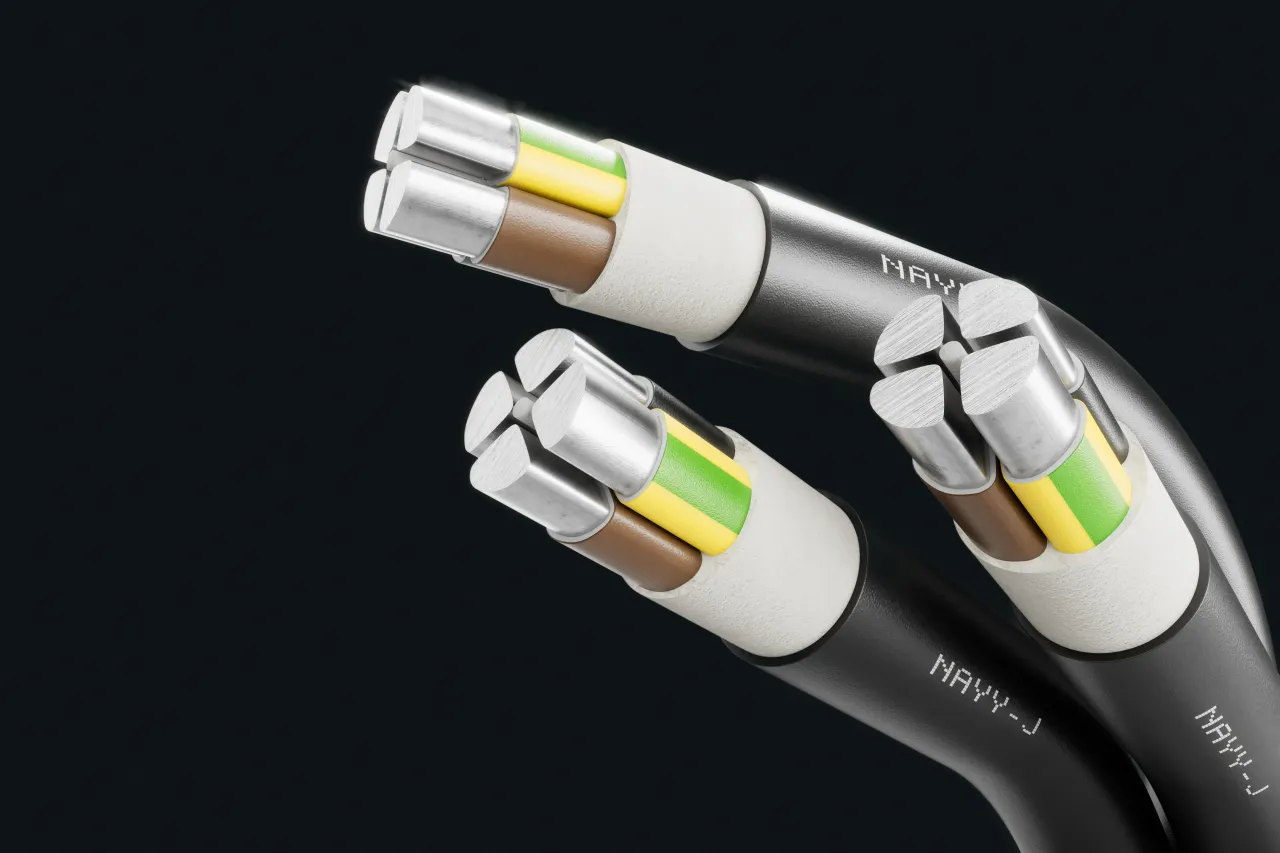 Cable image - NAYY-J or NAYY-O