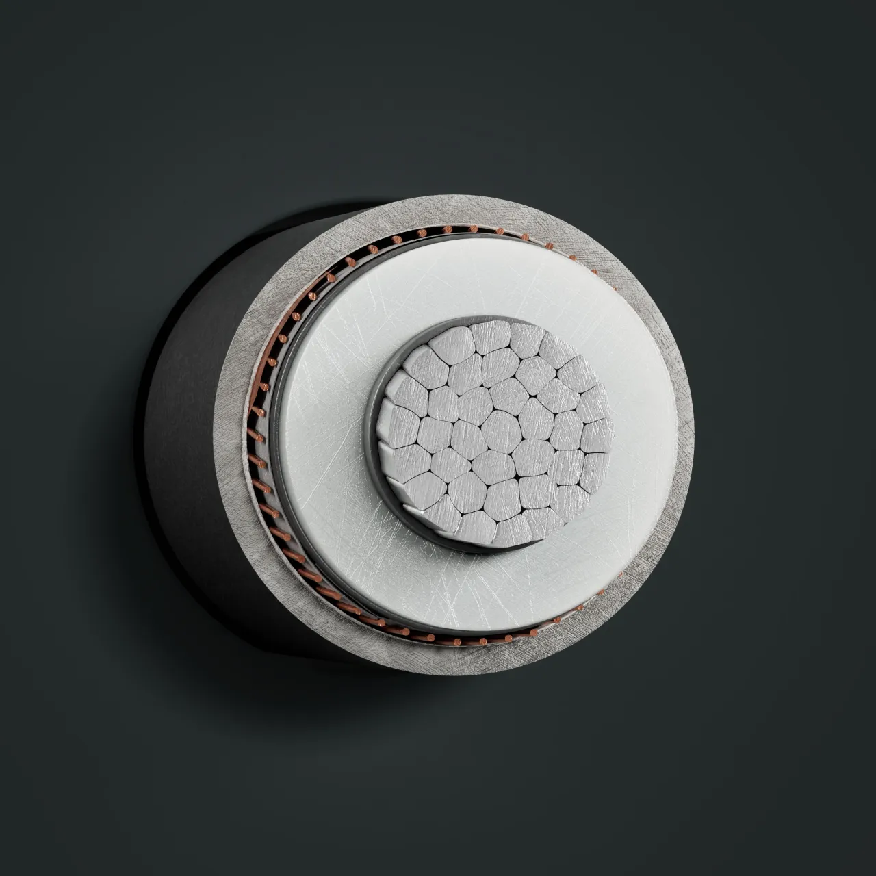 Cable: NA2XS2Y 12/20 kV: cross-section