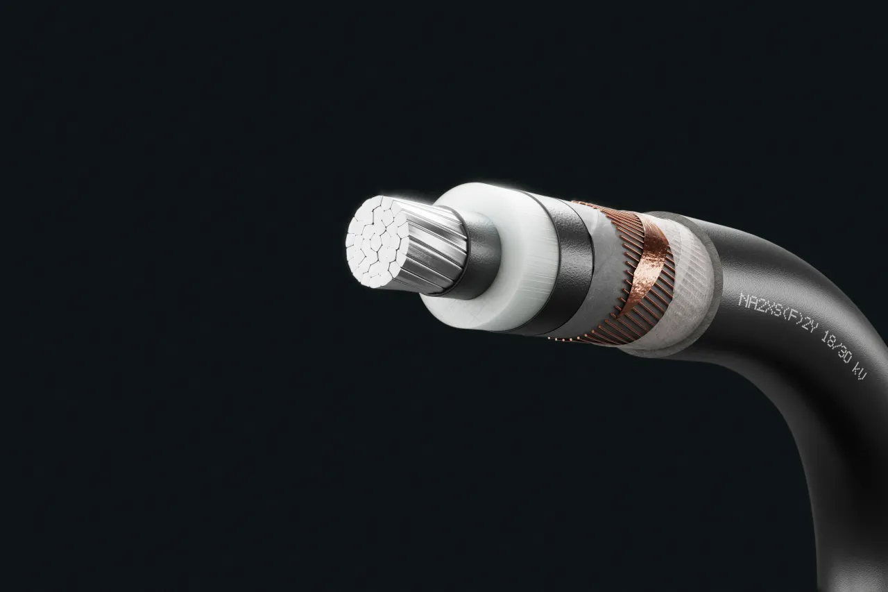 Cable image - NA2XS(F)2Yv 18/30 kV