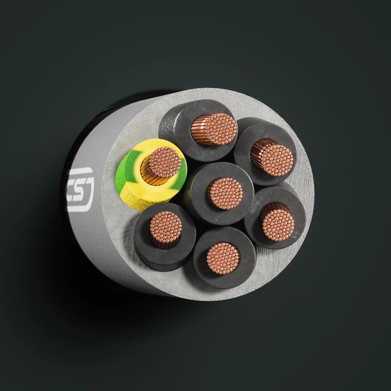 Cable: YSLY-JZ or -OZ: cross-section