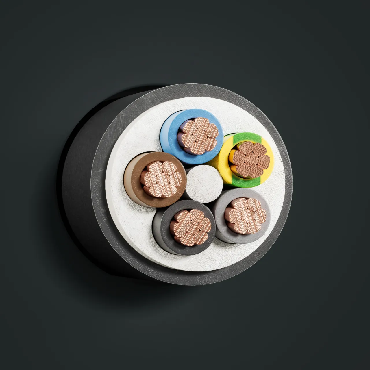 Cable: N2XH B2ca : cross-section