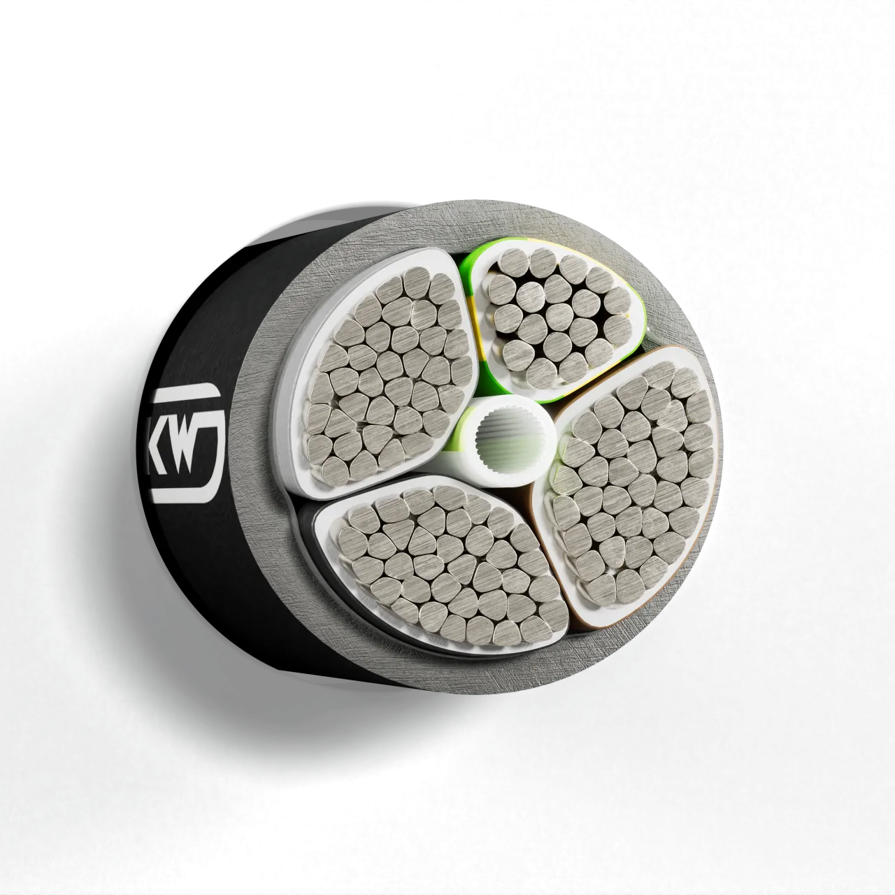 Cable: 1-AYKY-OT: cross-section