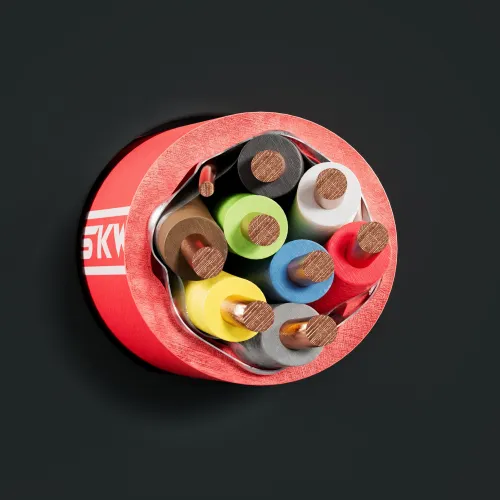 JE-H(St)H...Bd FE180/E90 red, Fire alarm cable