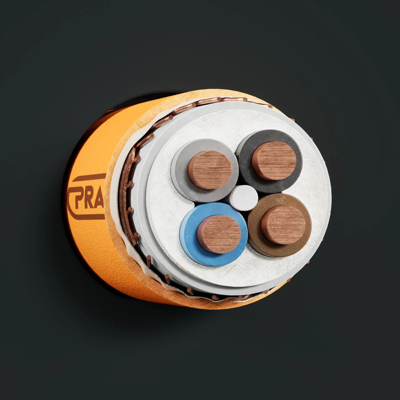 Cable: (N)HXCH FE180/E90 (K054): cross-section